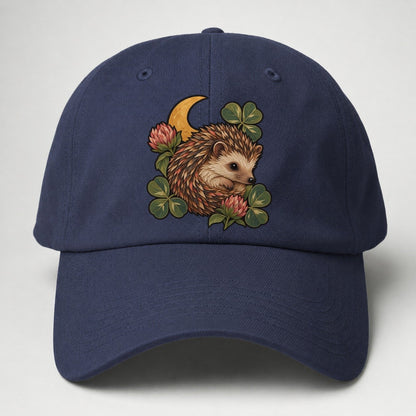 Hedgehog Moon Clover Gentle Wild Baseball Cap – Twilight Navy
