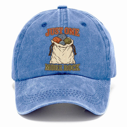 Just One More Rock Rocks And Minerals Classic Cap – Summer Sky