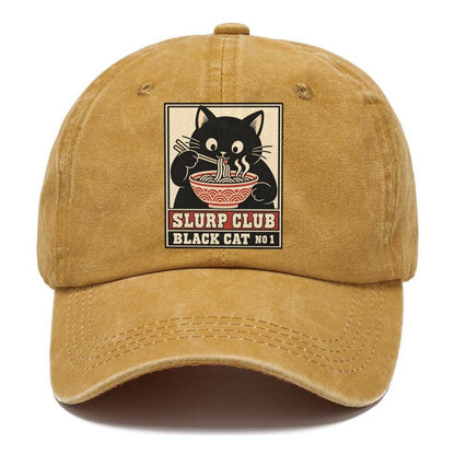 Black Cat Shoyu Slurp Club Classic Cap – Golden Harvest