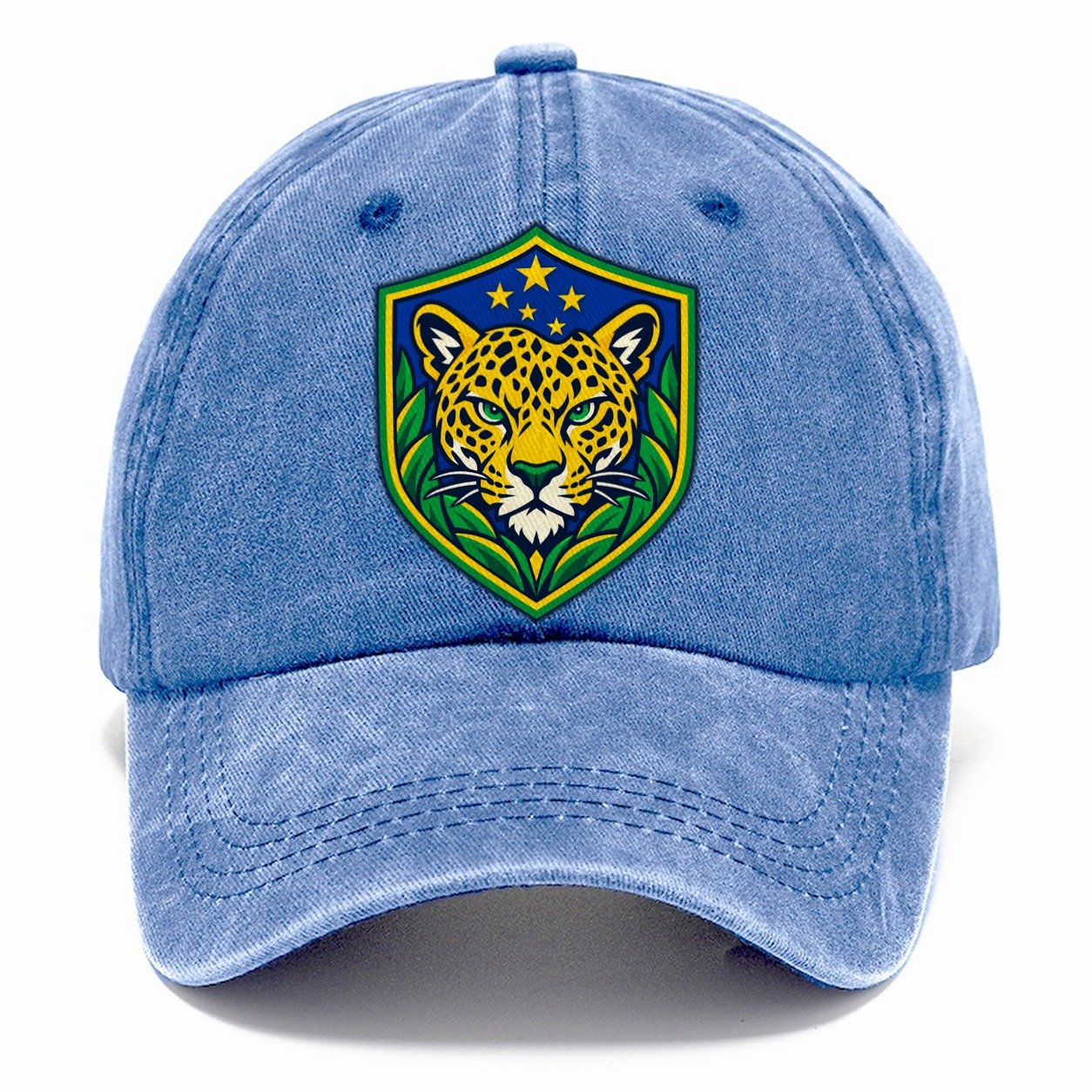 Brazil Minimal Emblem Country Logos Classic Cap – Summer Sky