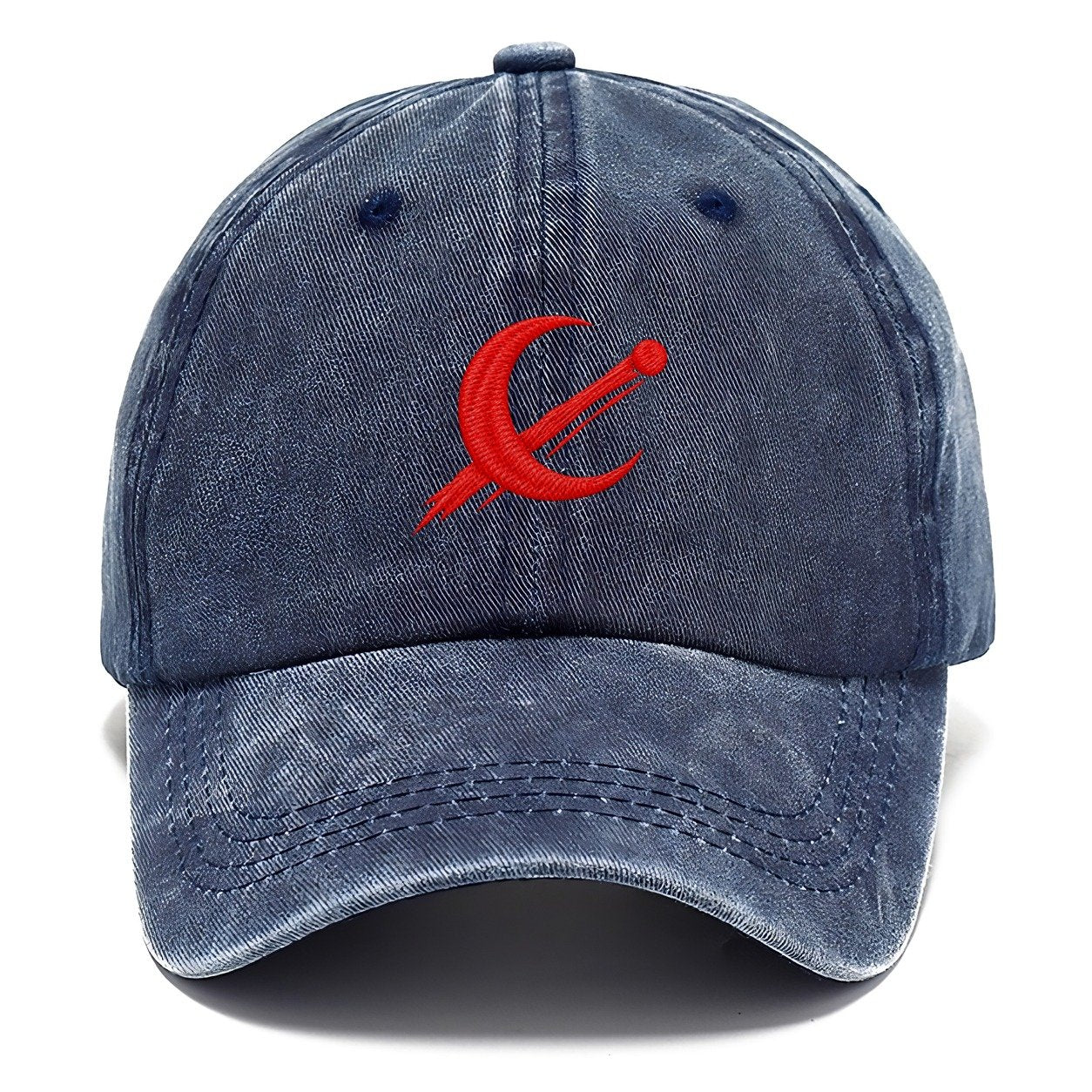 Crescent Meteor Pass Micro Motion Mark Classic Cap – Twilight Navy