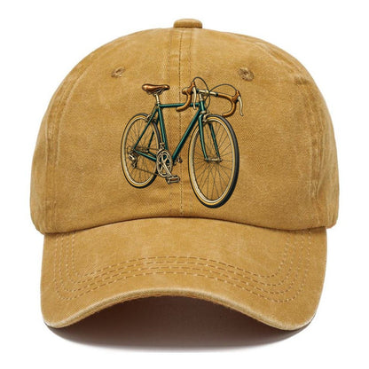 Road Bicycle Front Turn Pastimes Companions Classic Cap – Golden Harvest