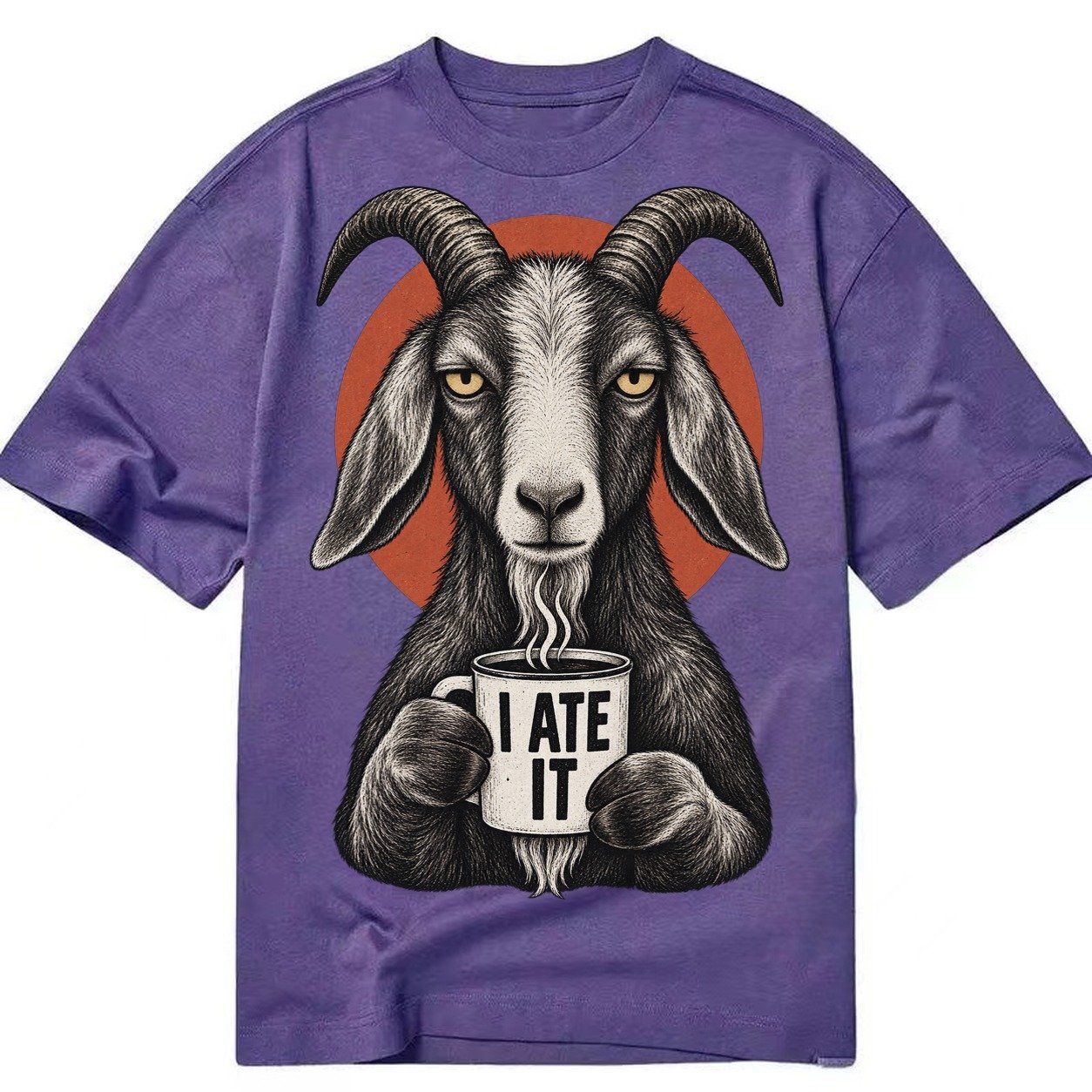 Goat Mug Truths Classic T-shirt – Purple