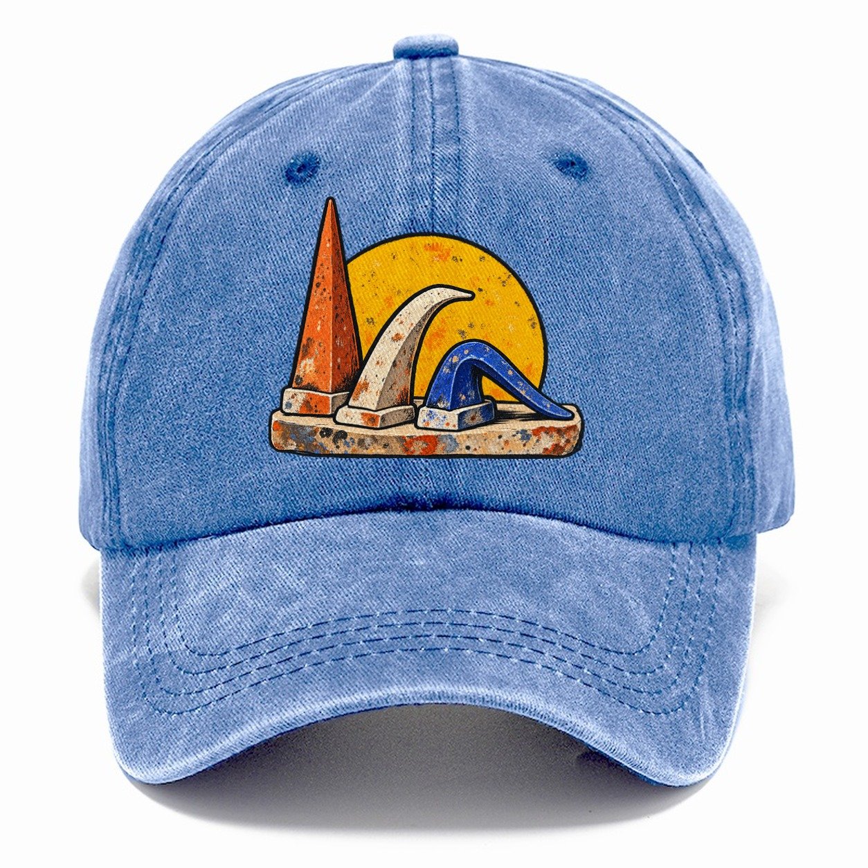 Firing Cone Trio Clay Color Makers Classic Cap – Summer Sky