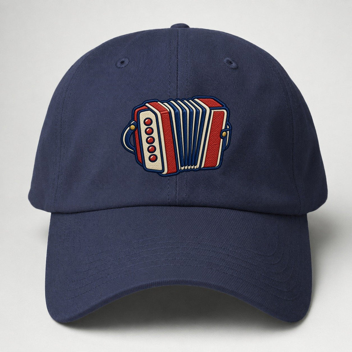 Button Accordion Tiny Solo Marks Baseball Cap – Twilight Navy