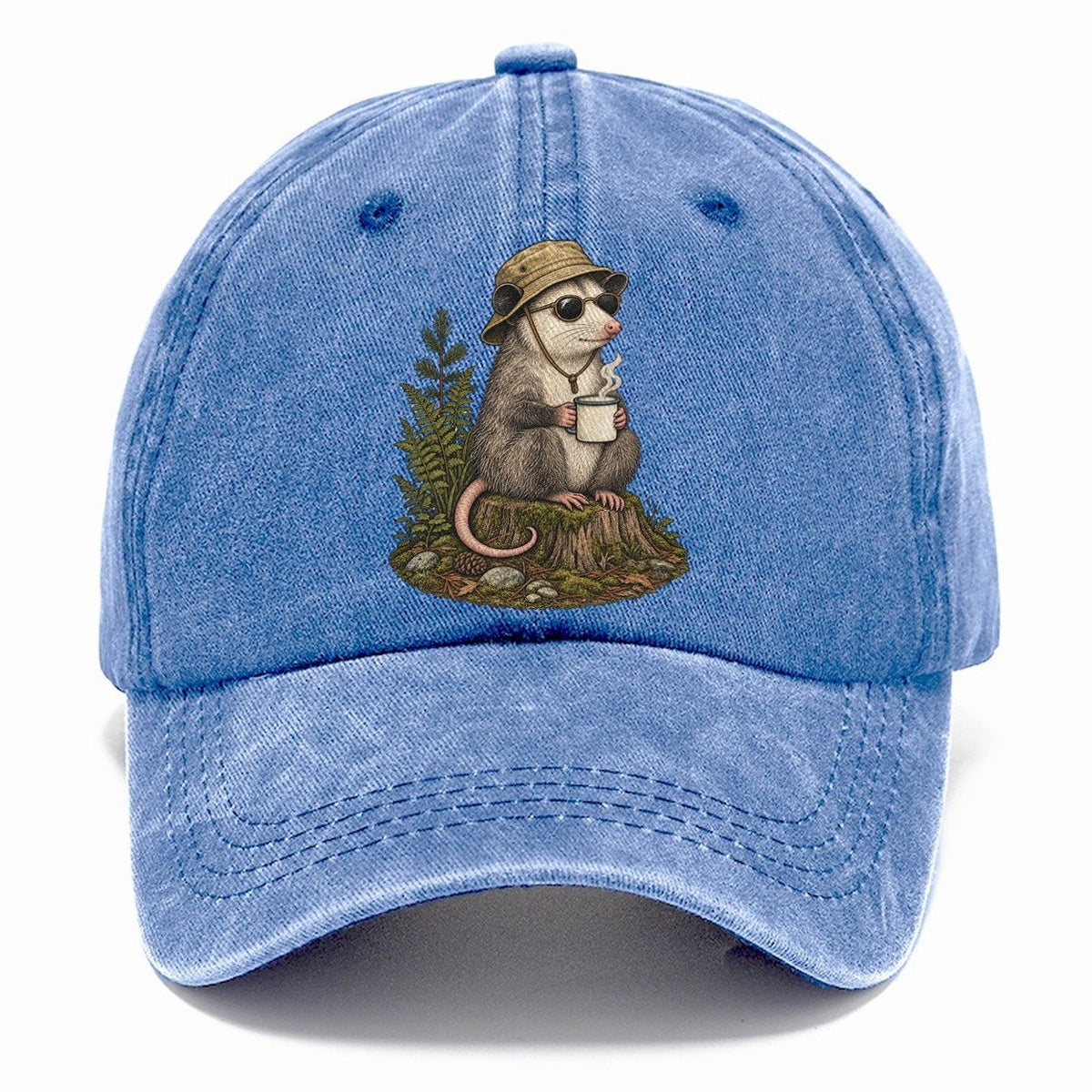 Possum Dawn Patrol Slow Camp Club Classic Cap – Summer Sky