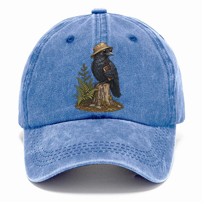 Crow Field Notes Slow Camp Club Classic Cap – Summer Sky