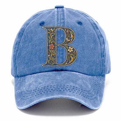 Wildflower B Monogram Classic Cap – Summer Sky