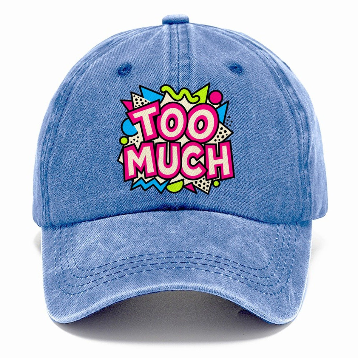 Too Much Crazy Styles Classic Cap – Summer Sky