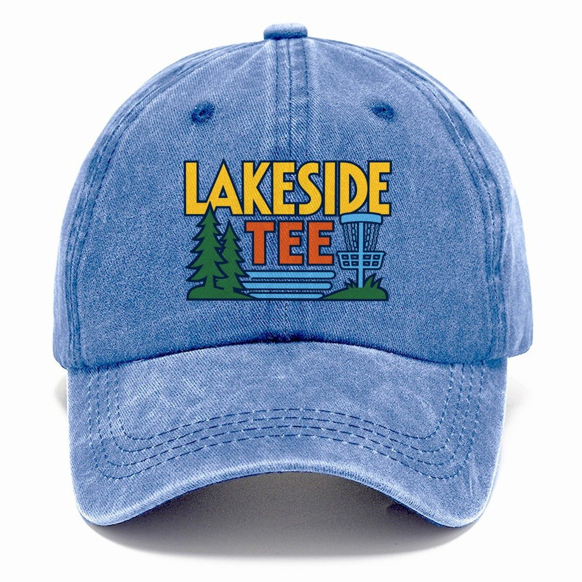 Lakeside Tee Disc Golf Classic Cap – Summer Sky
