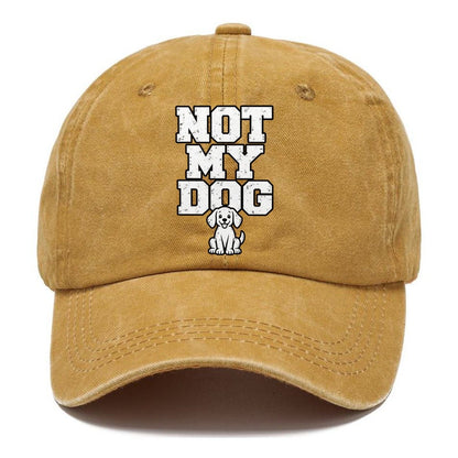Not My Dog Classic Cap – Golden Harvest
