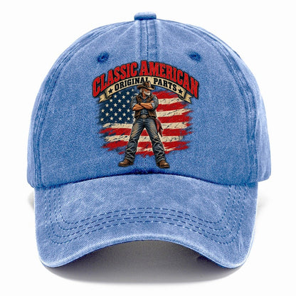 Classic American Original Parts Old Man Strong Classic Cap – Summer Sky