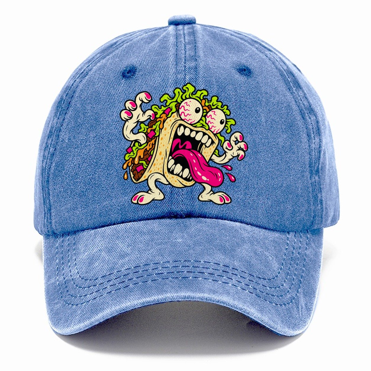 Screaming Taco Crazy Styles Classic Cap – Summer Sky