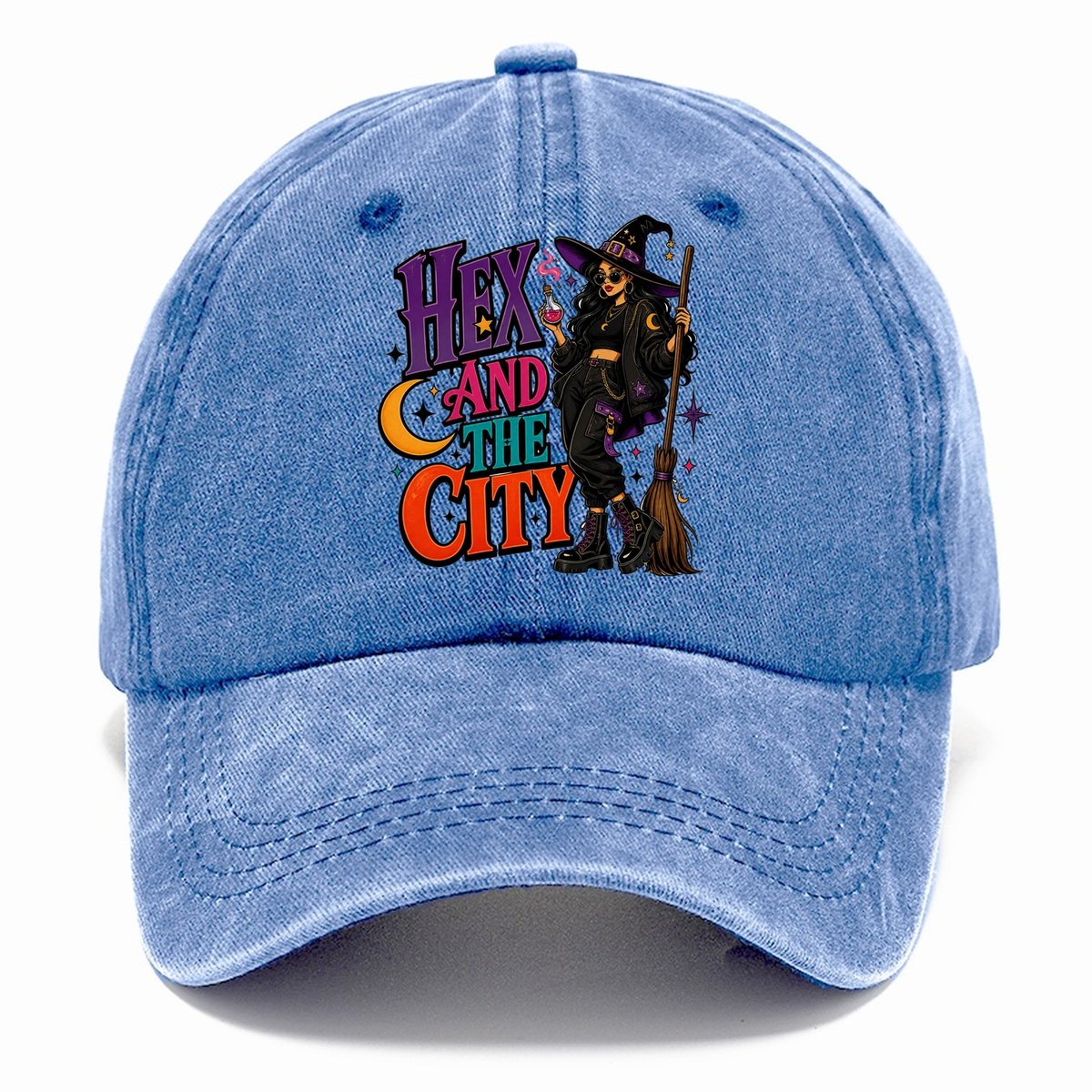 Hex And The City Witch Meme Classic Cap – Summer Sky