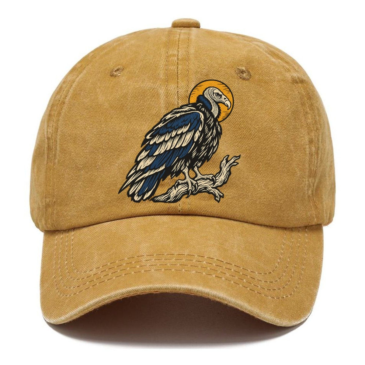 Vulture Solar Disc Sundown Familiars Classic Cap – Golden Harvest