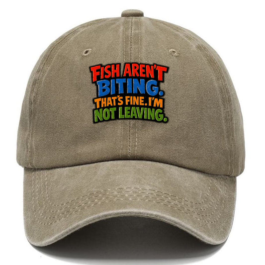 Fishing Bite Classic Cap – Warm Sand