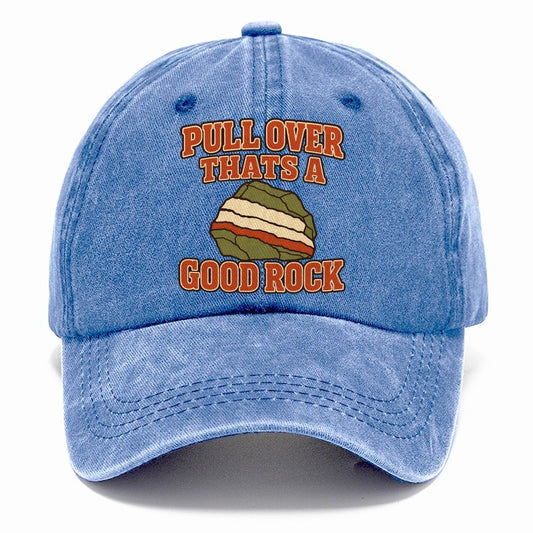 Roadside Rock Detour Rocks And Minerals Classic Cap – Summer Sky