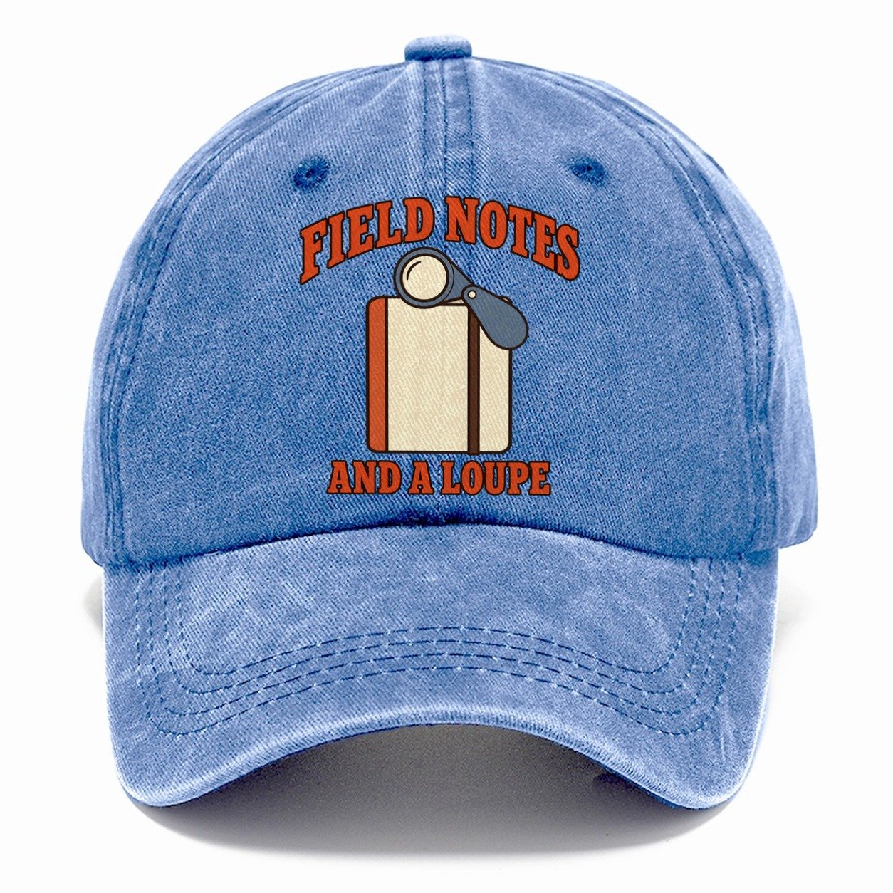 Field Notebook And Loupe Rocks And Minerals Classic Cap – Summer Sky