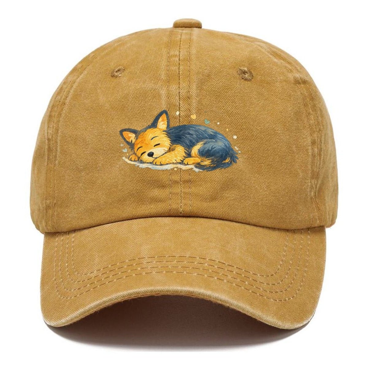 Sleeping Fox Curled Up Classic Cap – Golden Harvest