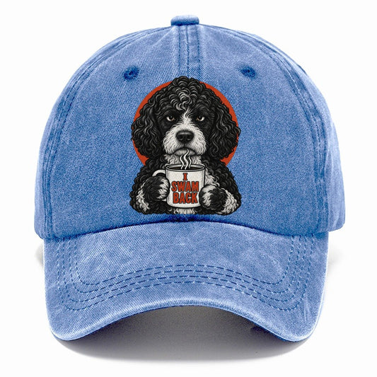 Portuguese Water Dog Mug Truths Classic Cap – Summer Sky