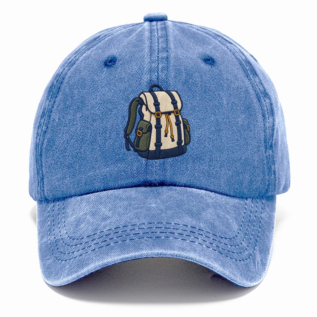 Hiking Backpack Tiny Solo Marks Classic Cap – Summer Sky