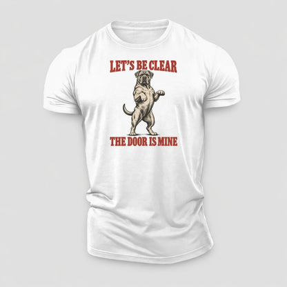 Cane Corso Dog Declarations Cotton T-Shirt – White
