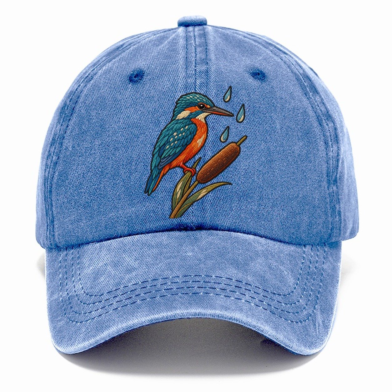 Kingfisher Rain Pause Gentle Wild Classic Cap – Summer Sky
