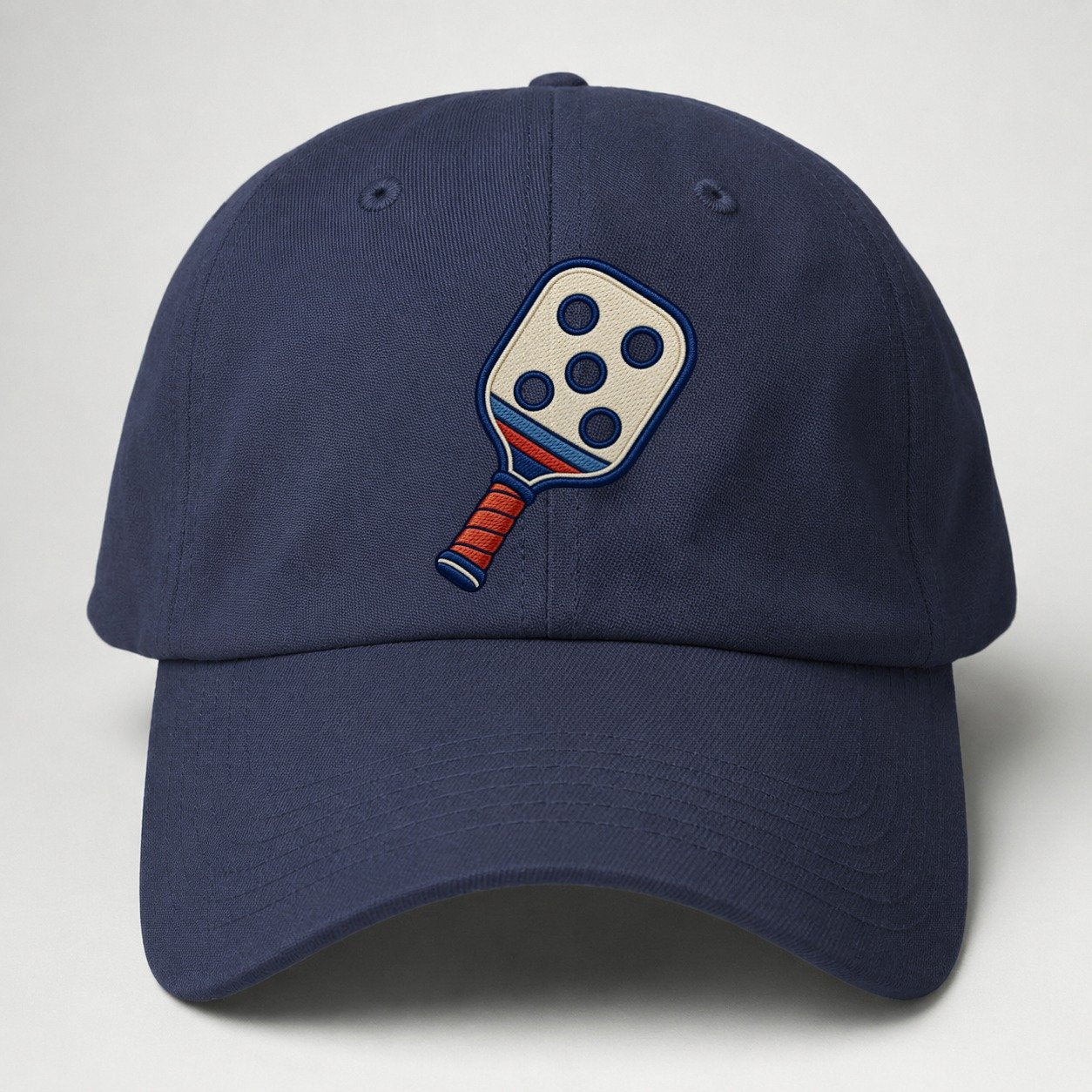 Pickleball Paddle Tiny Solo Marks Baseball Cap – Twilight Navy