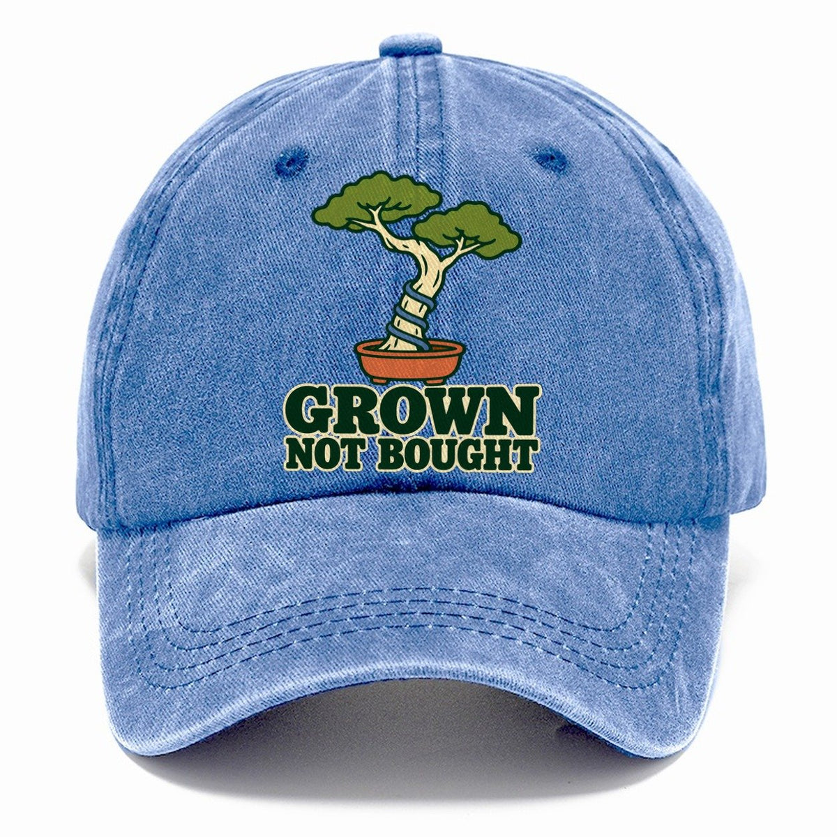 Grown Not Bought Bonsai Classic Cap – Summer Sky