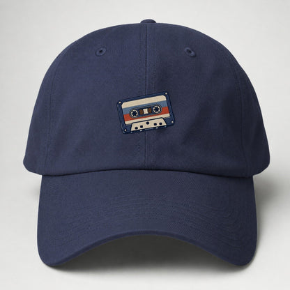 Cassette Tape Tiny Solo Marks Baseball Cap – Twilight Navy