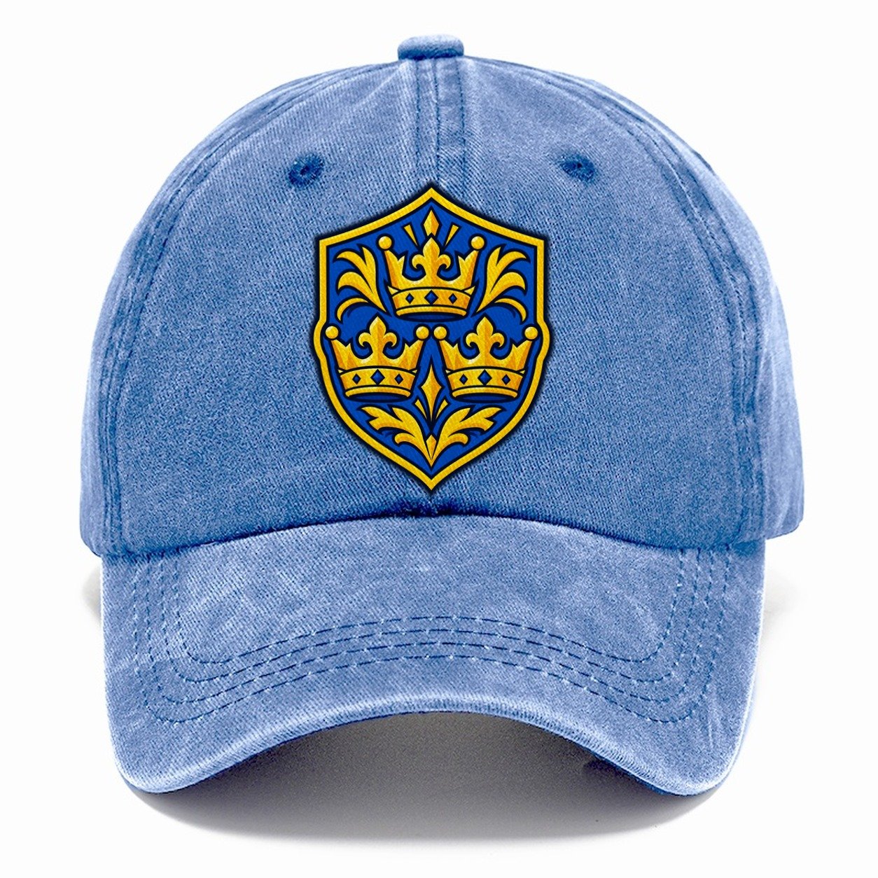 Sweden Minimal Emblem Country Logos Classic Cap – Summer Sky