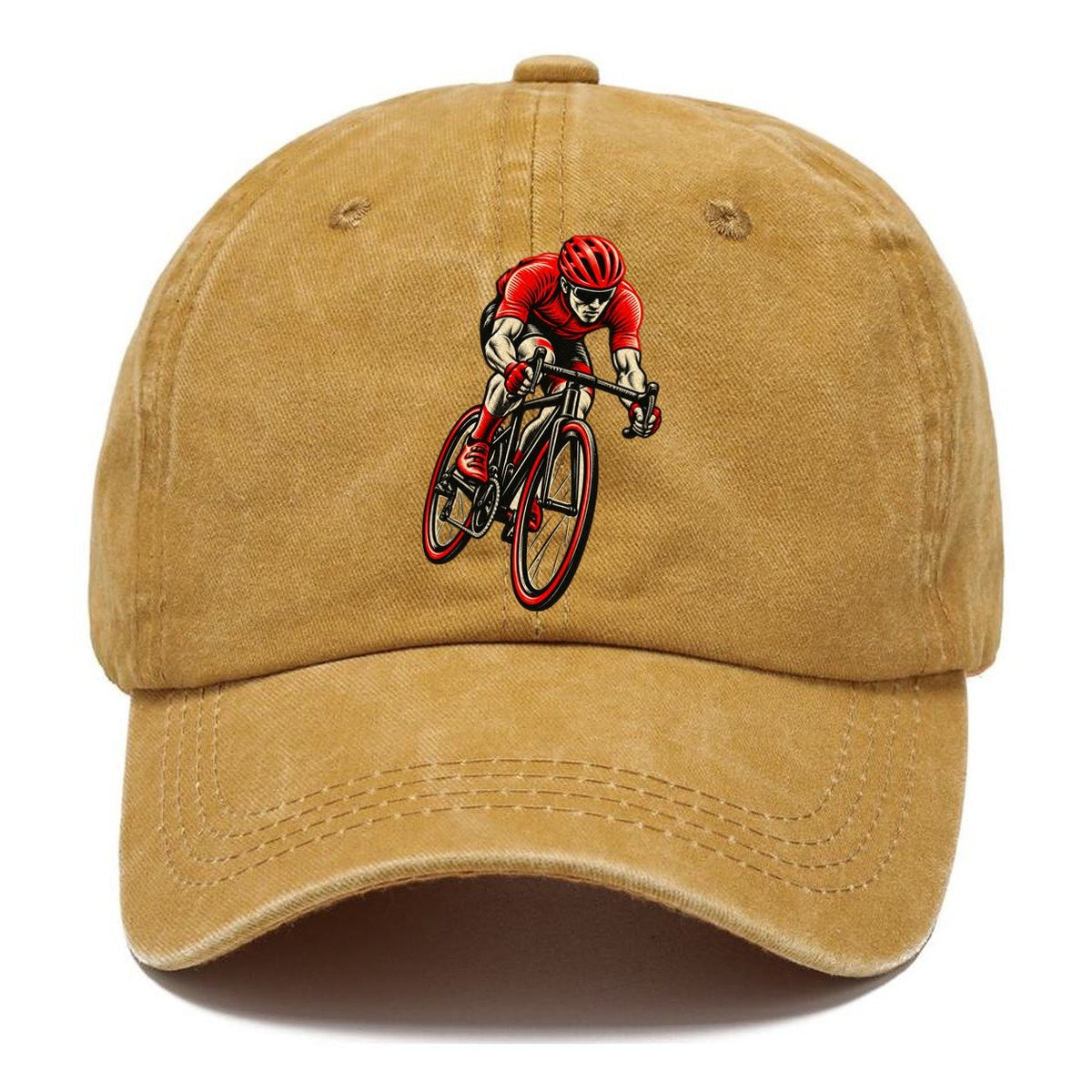Red Racing Cyclist Classic Cap – Golden Harvest
