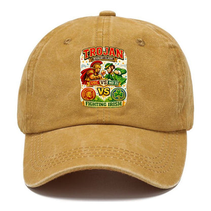 Trojan vs Fighting Irish Rivalry Classic Cap – Golden Harvest