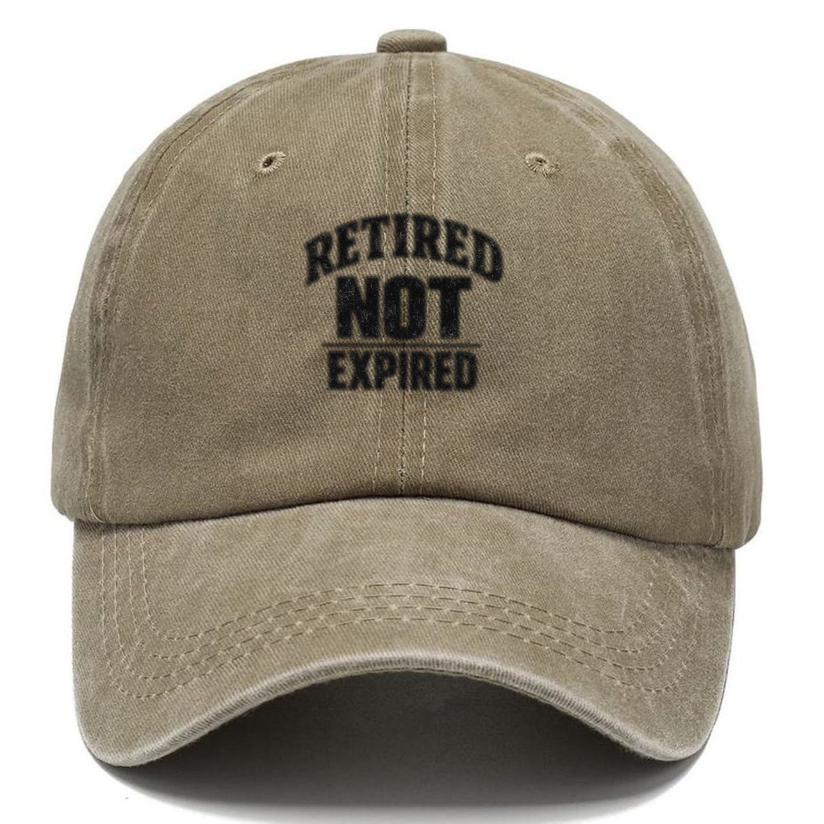 Retired Not Expired Classic Cap – Warm Sand