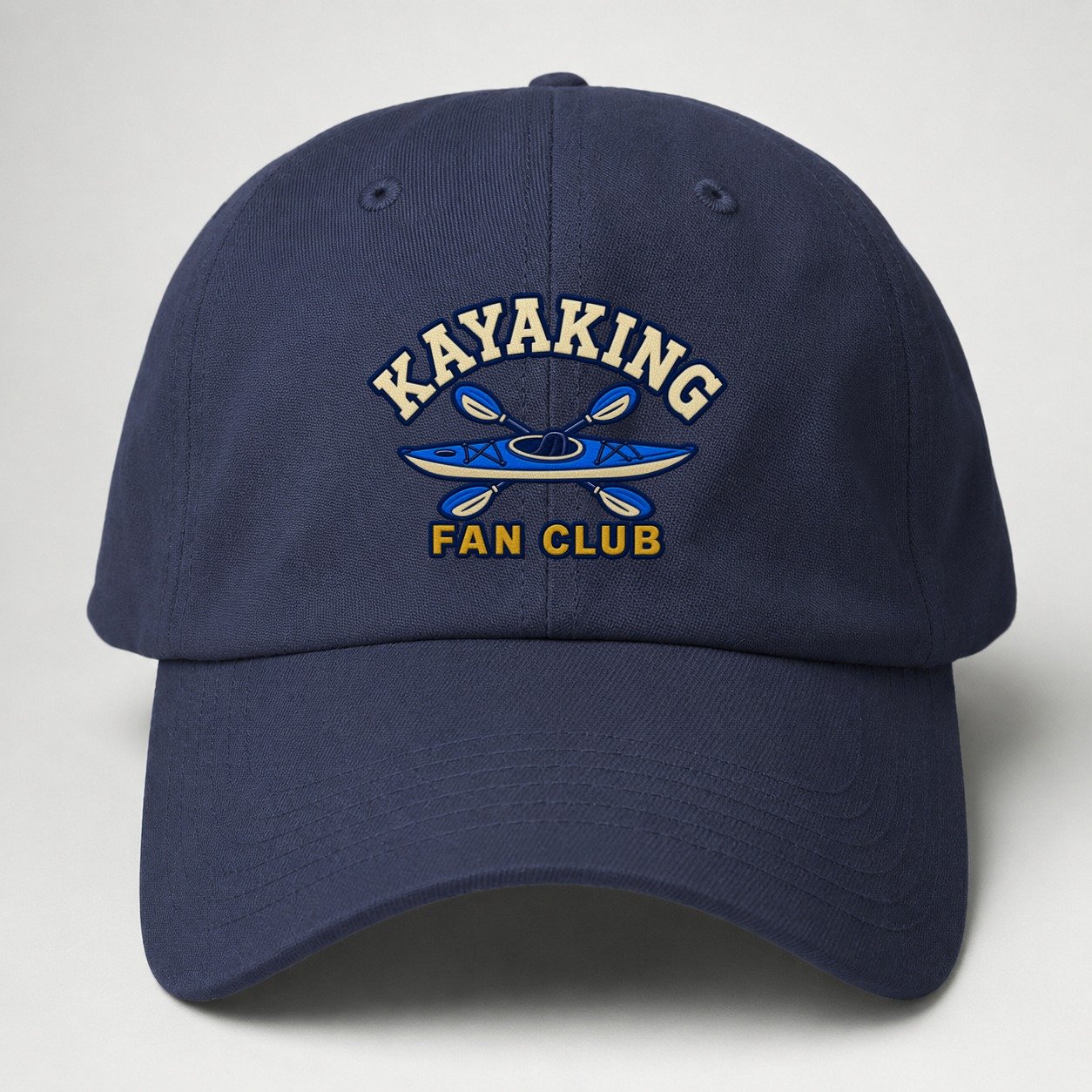 Kayaking Fan Club Baseball Cap – Twilight Navy