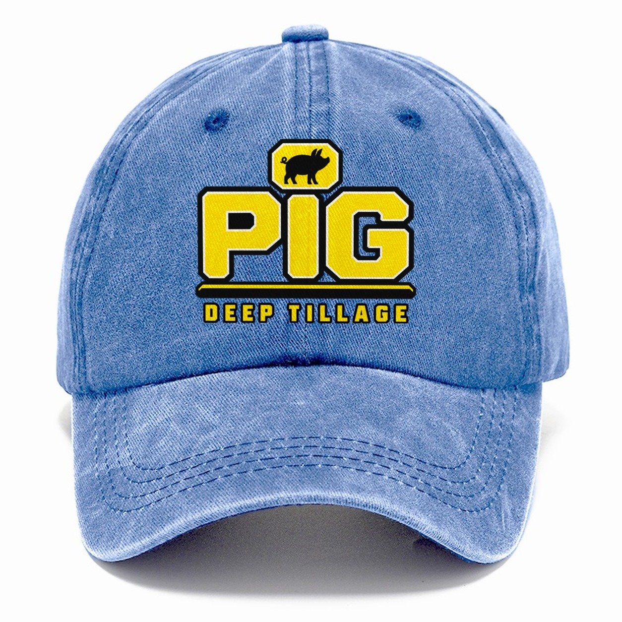 Pig Deep Tillage Heavy Duty Classic Cap – Summer Sky