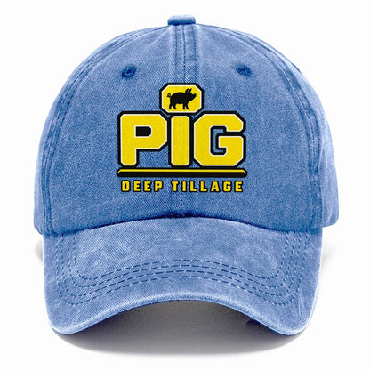 Pig Deep Tillage Heavy Duty Classic Cap – Summer Sky