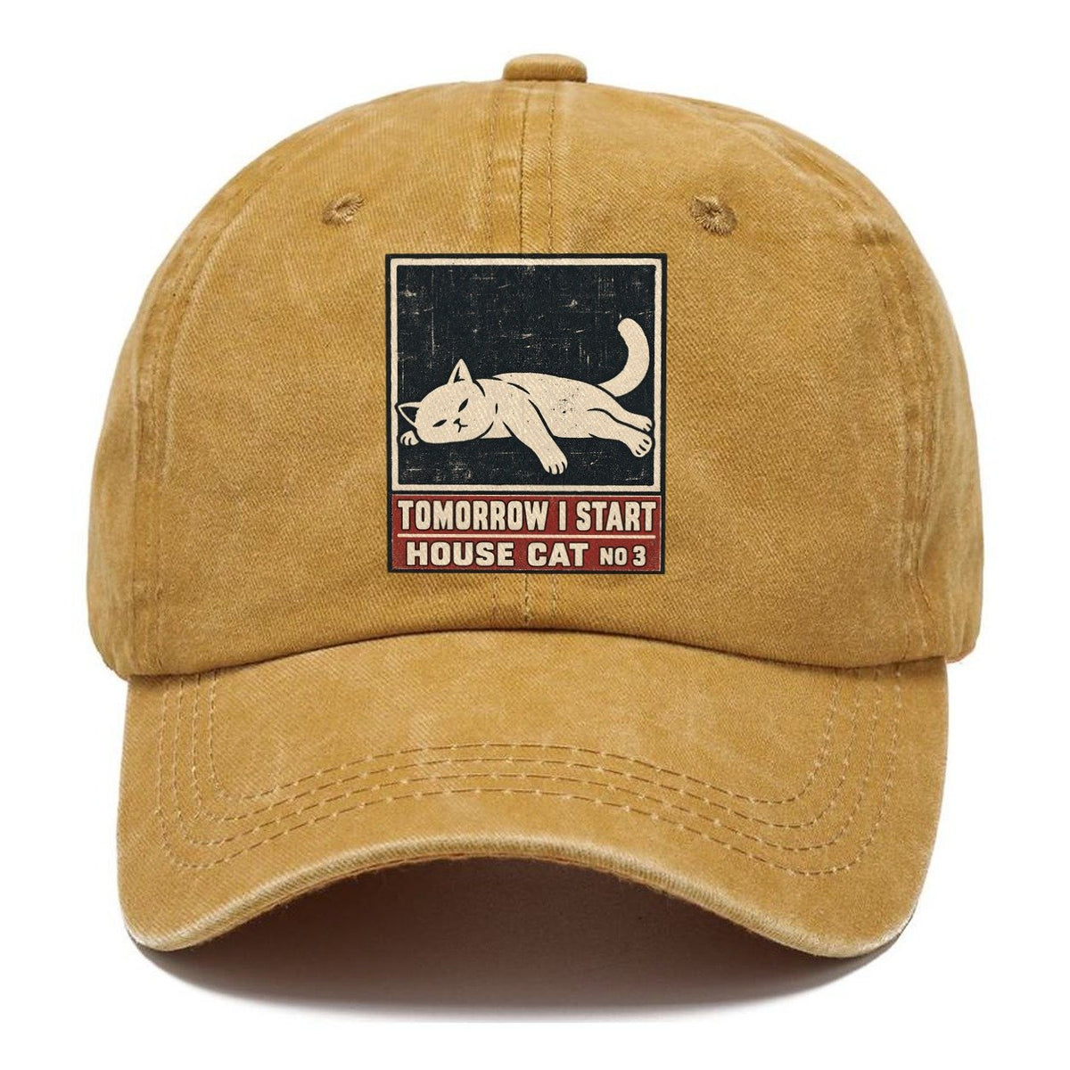 Tomorrow I Start Neko Says No Classic Cap – Golden Harvest