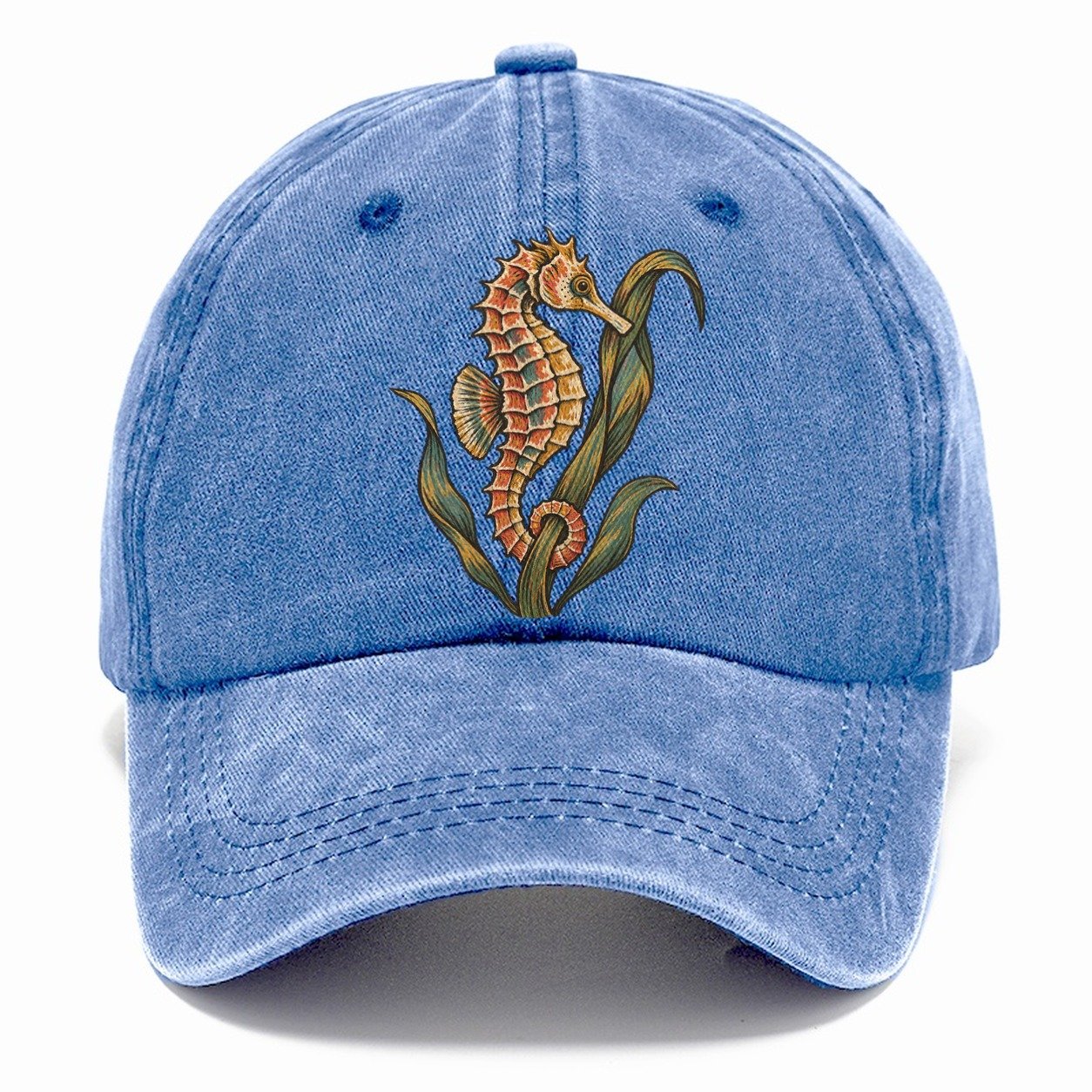 Seahorse Eelgrass Cradle Gentle Wild Classic Cap – Summer Sky