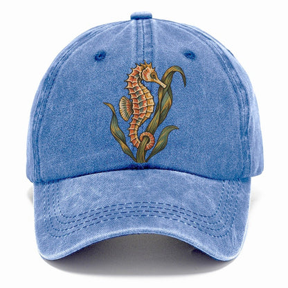 Seahorse Eelgrass Cradle Gentle Wild Classic Cap – Summer Sky