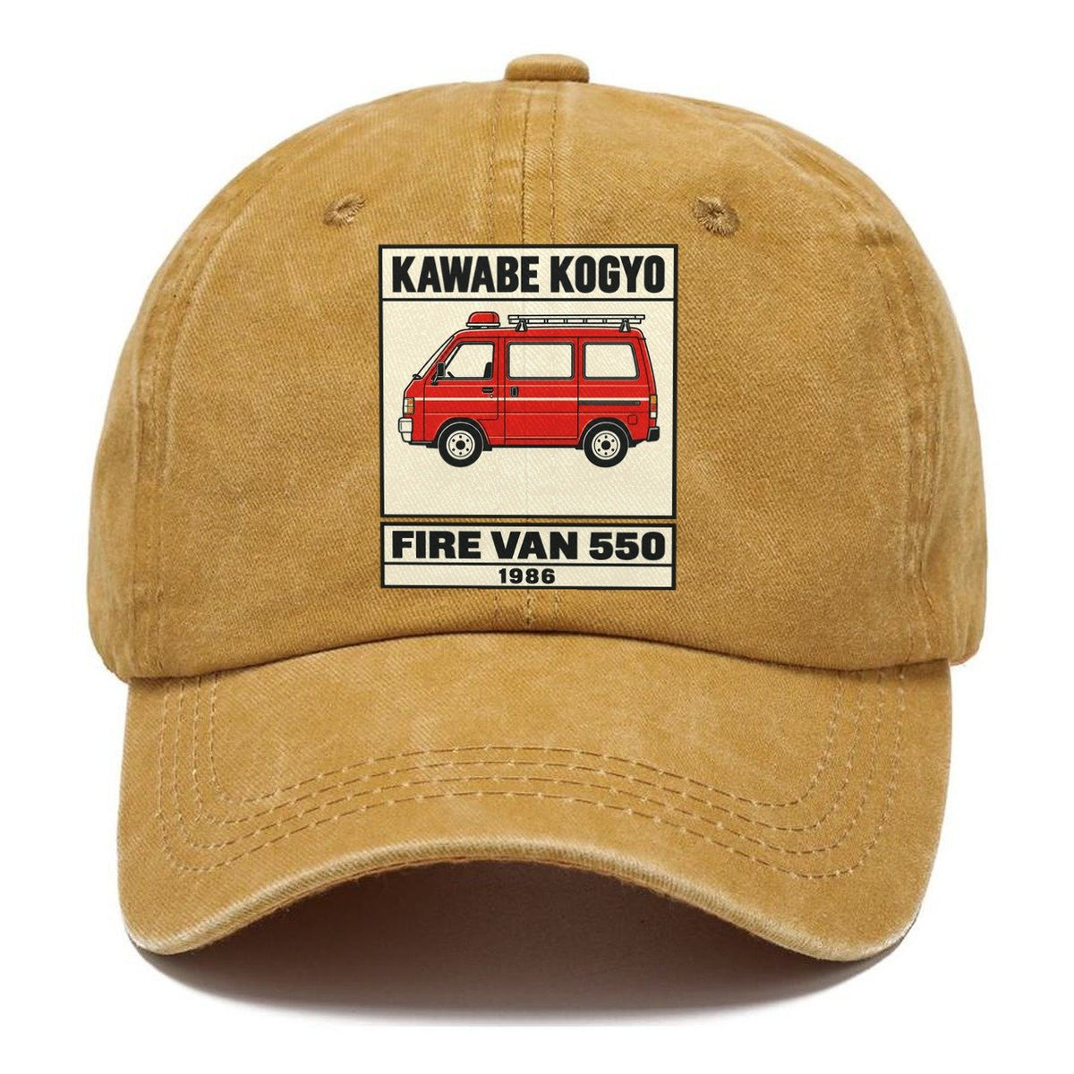 Kappa Fire Van Showa Speed Plates Classic Cap – Golden Harvest