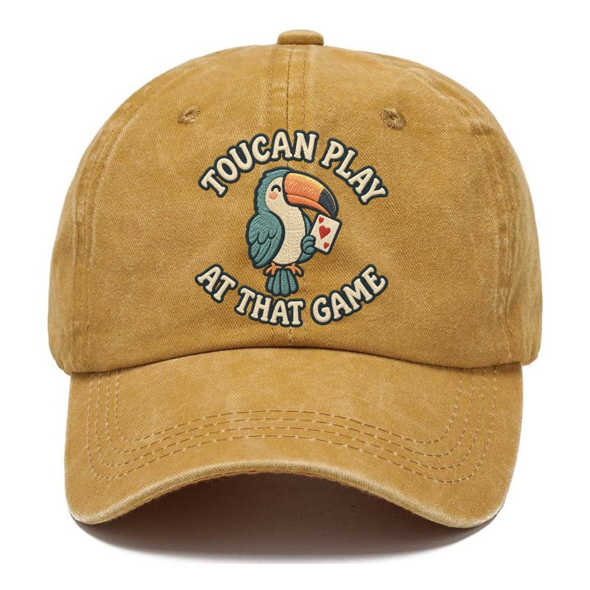 Toucan Animal Puns Classic Cap – Golden Harvest