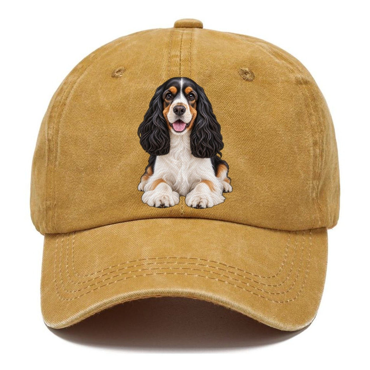Tri Color Cocker Spaniel Classic Cap – Golden Harvest