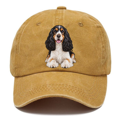 Tri Color Cocker Spaniel Classic Cap – Golden Harvest