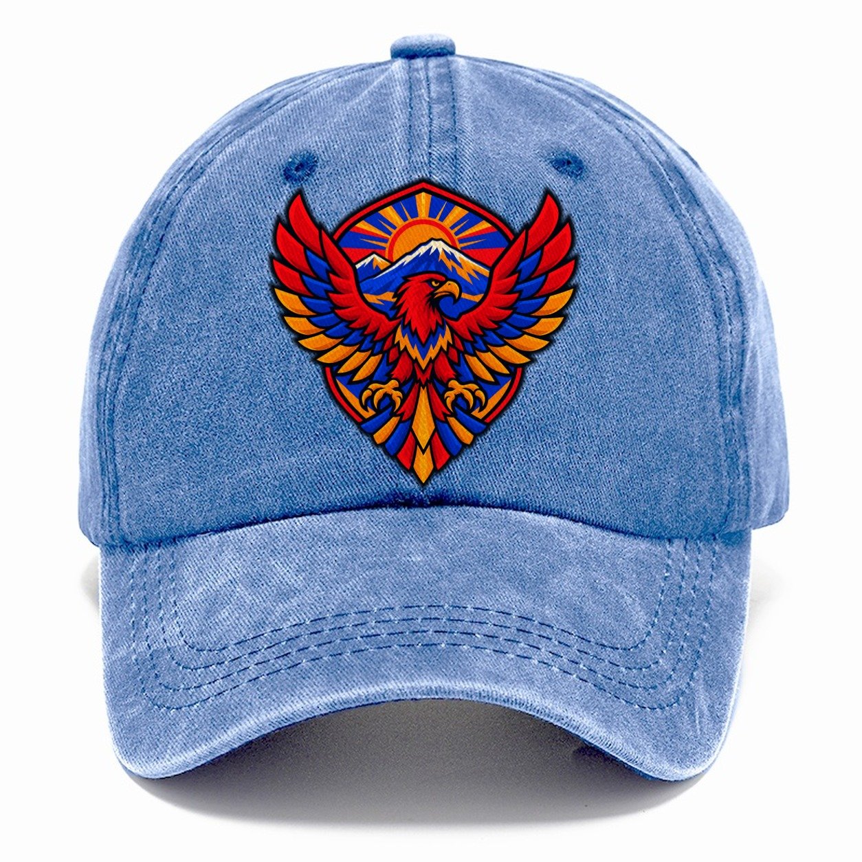 Armenia Minimal Emblem Country Logos Classic Cap – Summer Sky