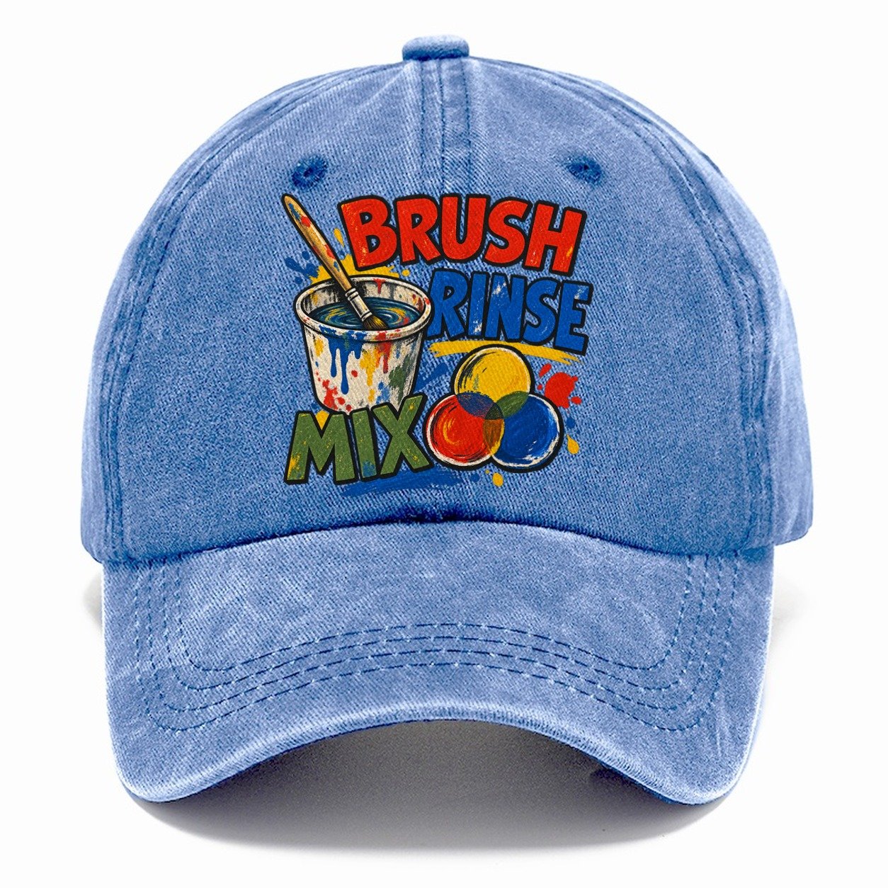 Brush Rinse Mix Clay Color Makers Classic Cap – Summer Sky