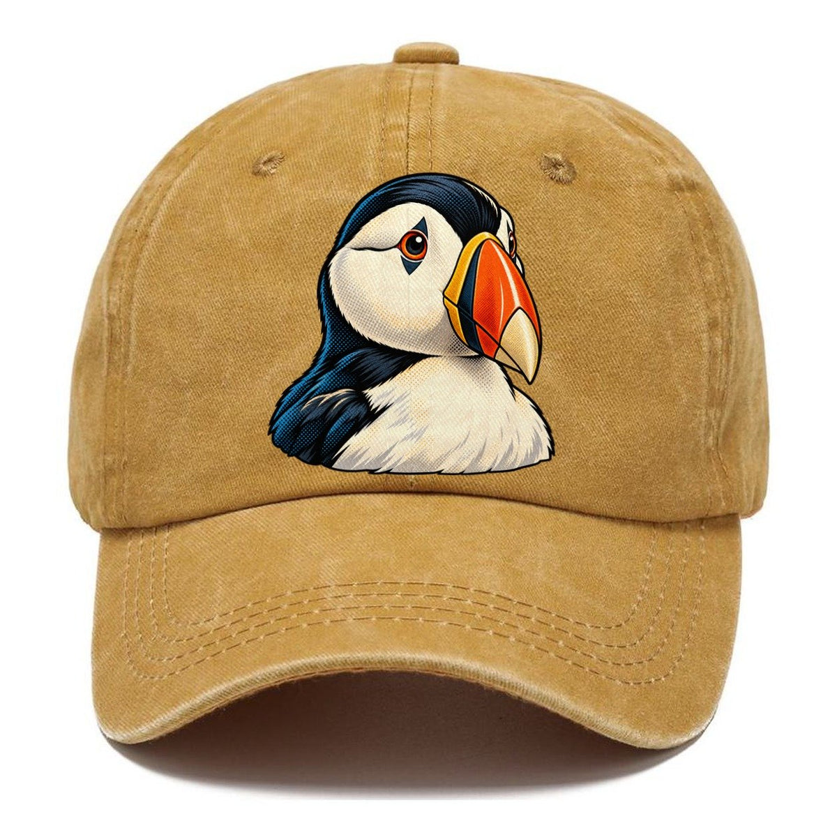 Puffin Portrait Classic Cap – Golden Harvest