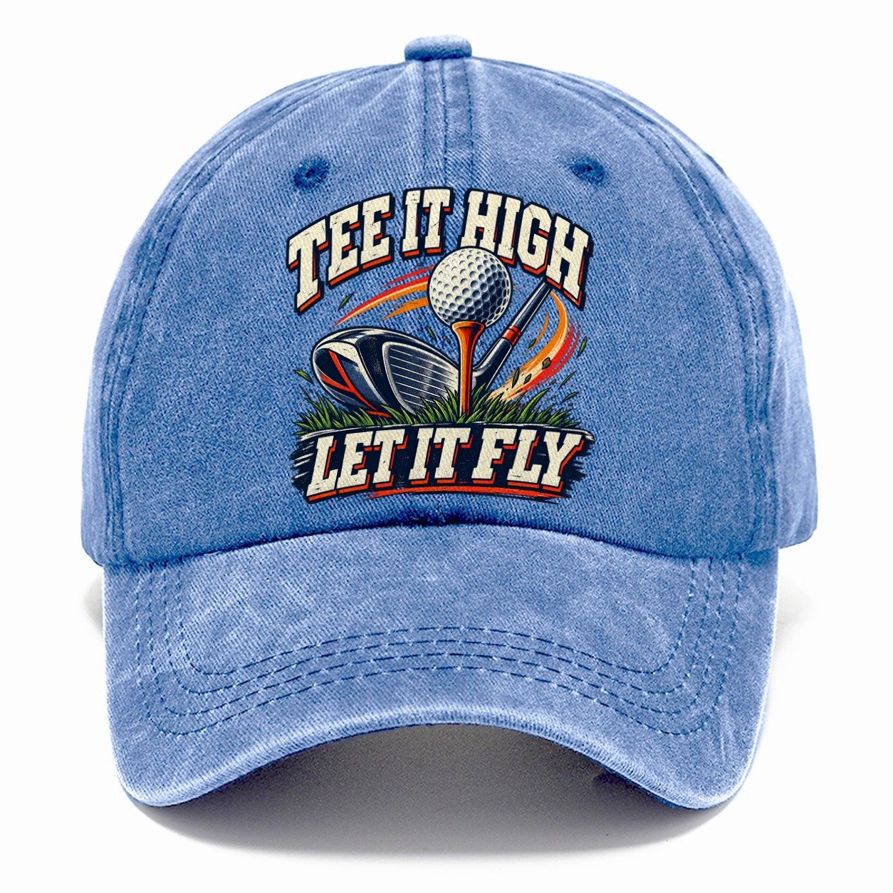 Tee It High Let It Fly Golf Life Classic Cap – Summer Sky