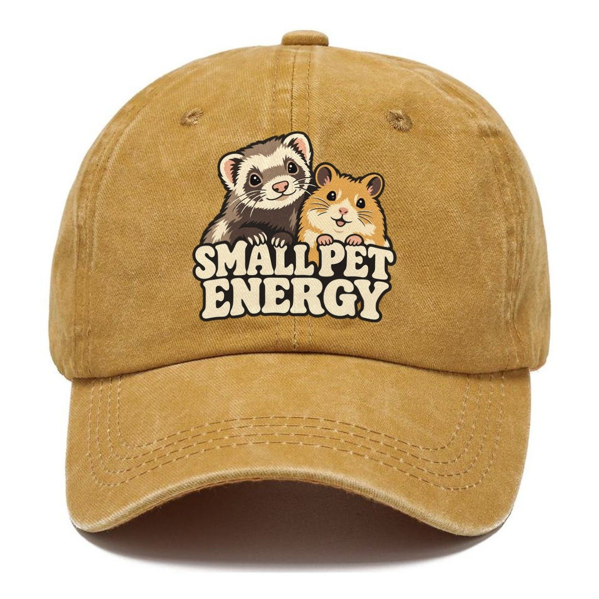 Small Pet Energy Small Pet Logos Classic Cap – Golden Harvest
