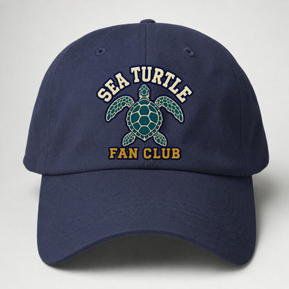 Sea Turtle Fan Club Baseball Cap – Twilight Navy